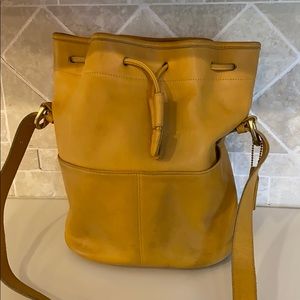 Coach bucket purse